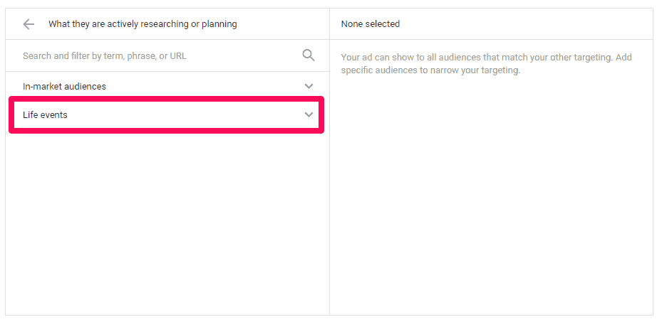 how-to-set-up-life-event-targeting-for-your-campaigns-6